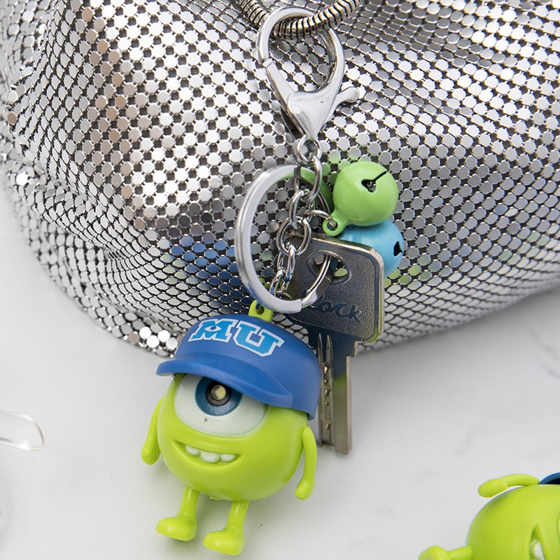 MÓC KHÓA HOẠT HÌNH MIKE CÓ LED ÂM THANH