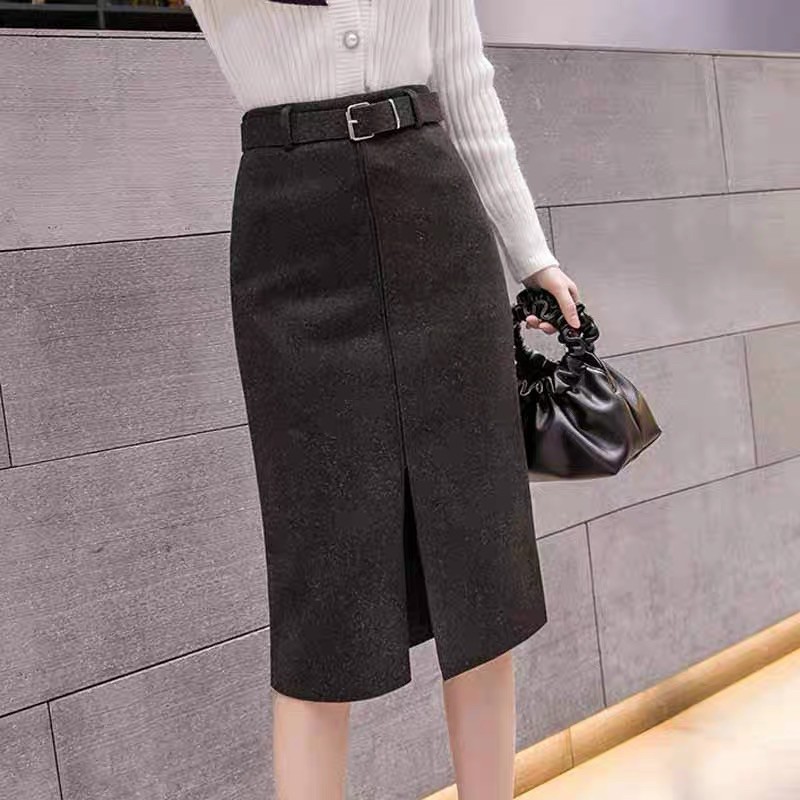 Chân Váy Dạ K Kèm Đai Hàng Hot Thu- Đông | BigBuy360 - bigbuy360.vn