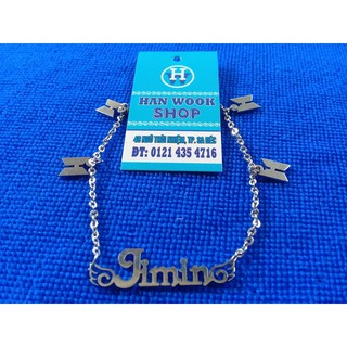 Lắc tay BTS, Suga, Jimin, V, Jungkook - có nhiều mẫu Kpop