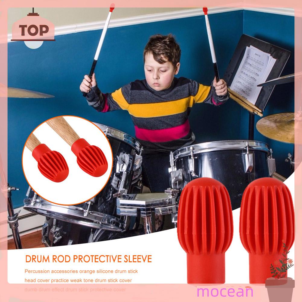 Mocea Set 2 Nắp Silicone Bọc Dùi Trống Tiện Dụng