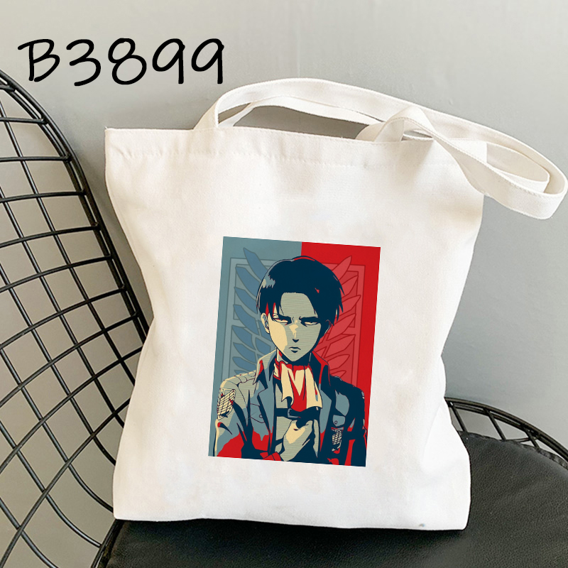 Túi Vải canvas Họa Tiết Hoạt Hình anime Độc Đáo