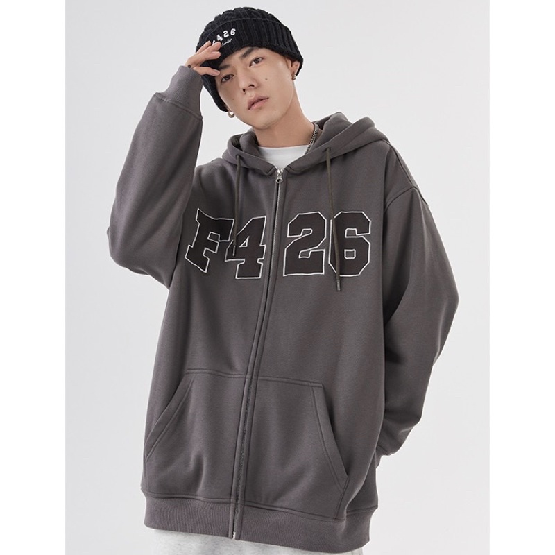 Áo Khoác Nỉ Bông Hoodie Zip F426 Unisex Nam/Nữ (Ảnh Thật/ | WebRaoVat - webraovat.net.vn