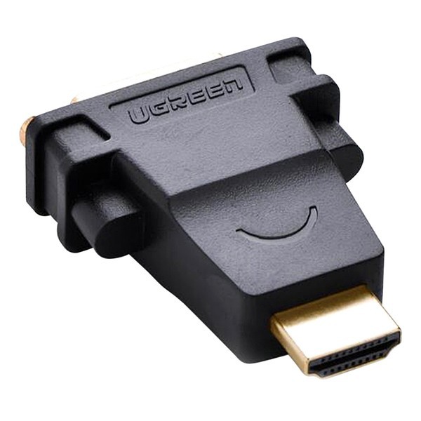 Đầu Chuyển HDMI (dương) Sang DVI 24+5 (âm) UGREEN 20123 - Hàng Chính Hãng