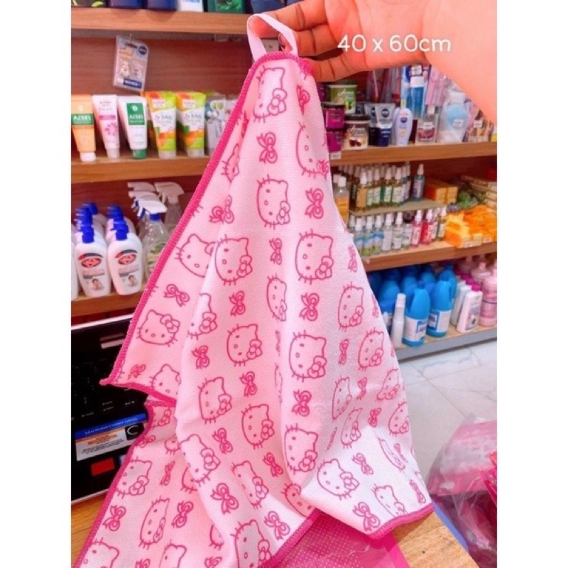Khăn lau Đa Năng Siêu Thấm Kitty