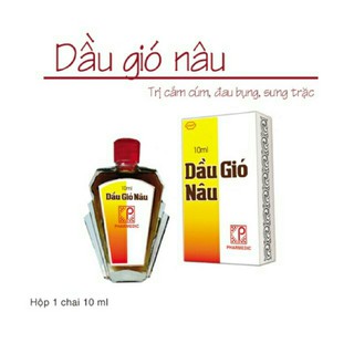 ✅dầu gió nâu chai 10ml