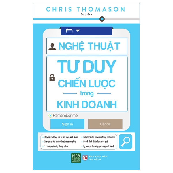 Sách - Nghệ Thuật Tư Duy Chiến Lược Trong Kinh Doanh