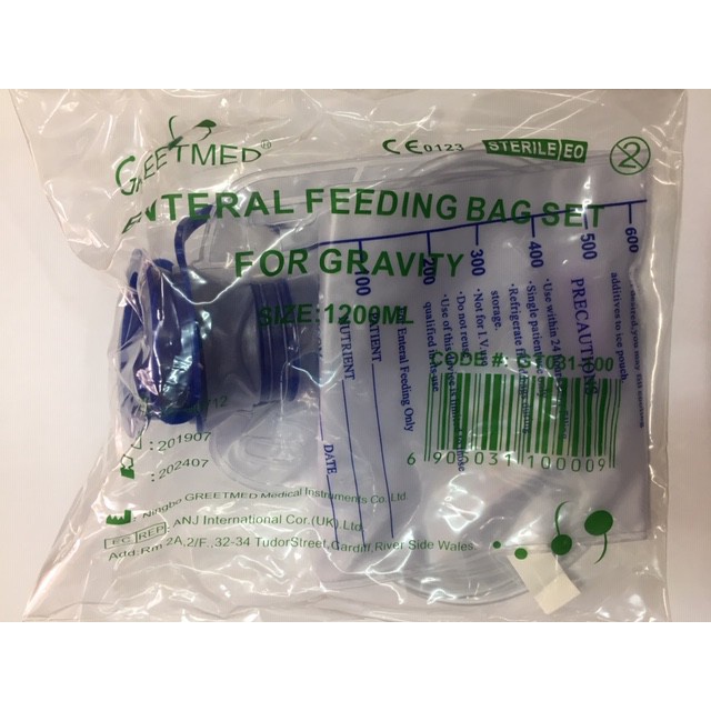 Túi thải độc cà phê/Túi cho ăn/Túi truyền súc ruột Tặng Kèm Dây ống truyền