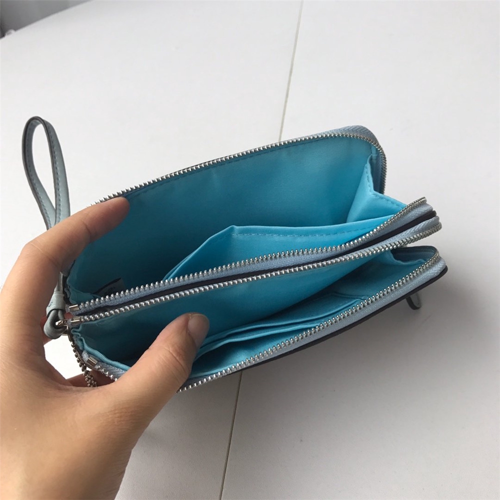 Ví Cầm Tay Hai Góc Có Khóa Kéo Kích Thước Nhỏ 87591 16109 3132 C3347 6649