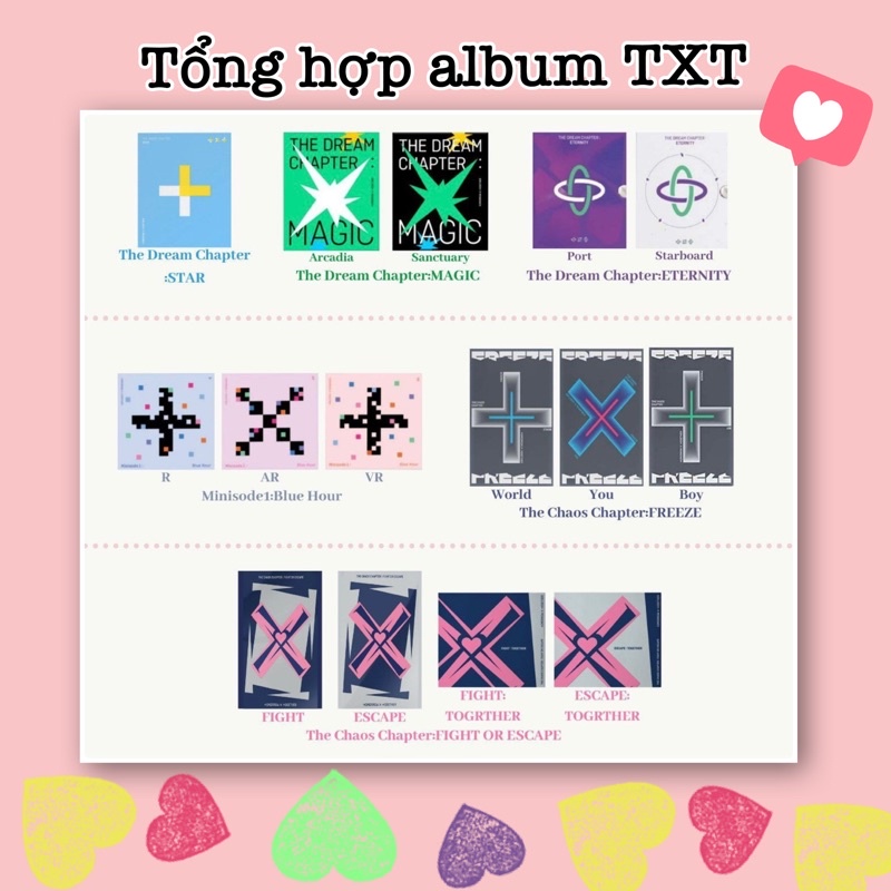 Tổng hợp TXT - có sẵn Cửa Hàng Kpop