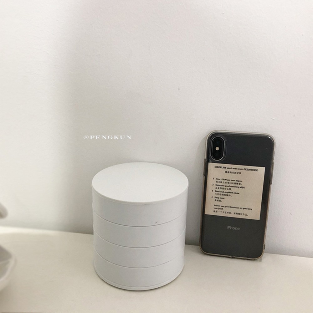 Hộp Đựng Trang Sức Để Bàn Nhiều Tầng Kiểu Dáng Sáng Tạo Phong Cách Bắc Âu Thời Trang