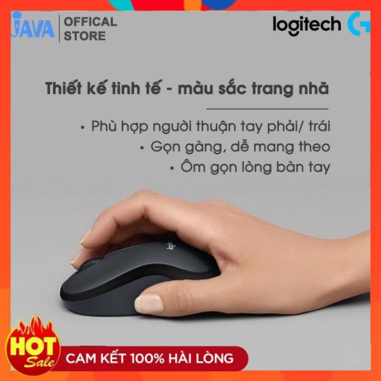 [Chính hãng] Chuột Máy Tính Không Dây Logitech M220 tương thích mọi thiết bị máy