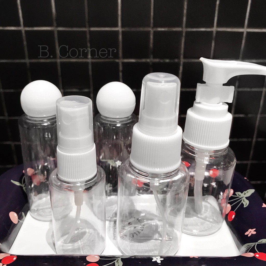 Set 5 Chai Chiết Đơn Giản - KIT1002