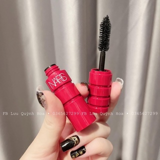 Mascara Nars Climax Limited vỏ đỏ dài dày và cong mi minisize