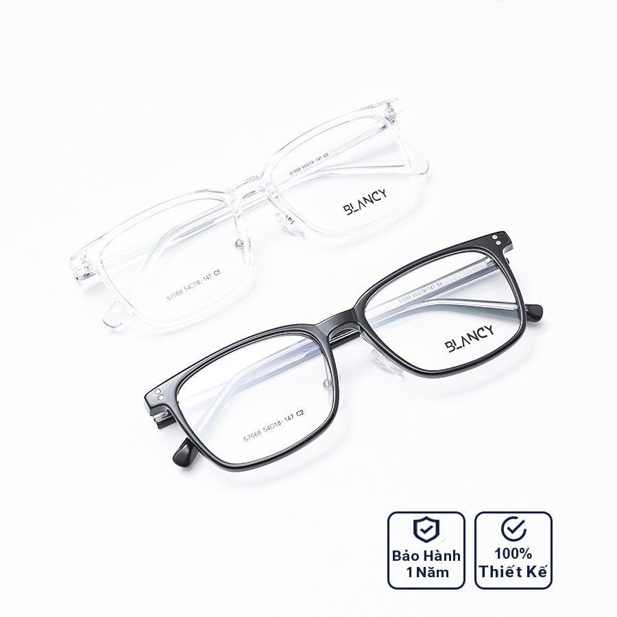 Gọng kính cận nam nữ EYE PLUS dáng vuông bầu CC1 Blancy-7068