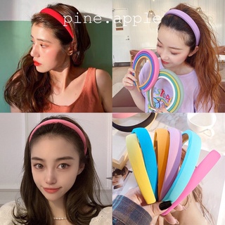 Băng Đô Cài Tóc Màu Trơn Chống Trượt Phong Cách Hàn Quốc Dễ Thương - FREESHIP - Hàng có sẵn (video + ảnh thật) - BD1