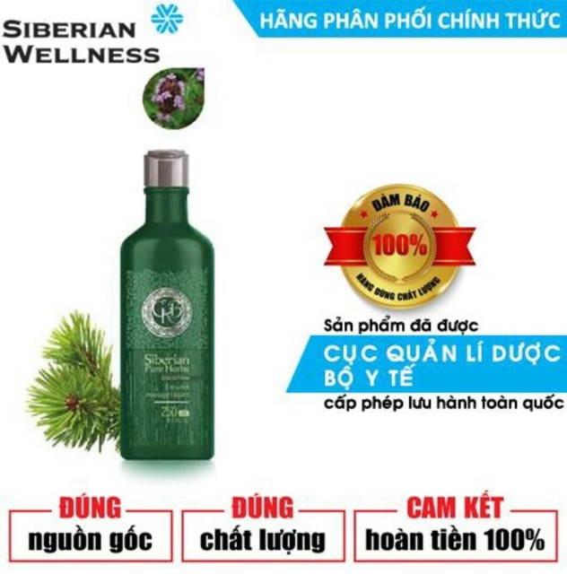 Dầu mát xa cơ thể Balsam của Siberian Health 250ml