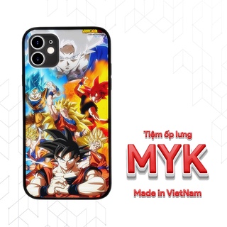 Ốp Lưng Dragon Ball Super  Goku sẵn sàng cho Iphone 5 6 7 8 Plus 11 12 Pro Max X Xr GOKPOD00151