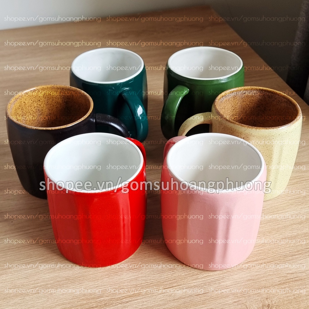 Cốc sứ cao cấp - 200 - 400ml - Bát Tràng