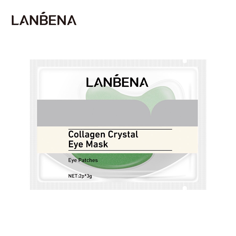 LANBENA Mặt Nạ Mắt Từ Collagen Dưỡng ẩm Xóa Quầng Thâm Và Nếp Nhăn Chăm Sóc Da 3g