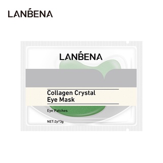 Mặt nạ mắt LANBENA từ collagen dưỡng ẩm xóa quầng thâm và nếp nhăn chăm sóc da 3g