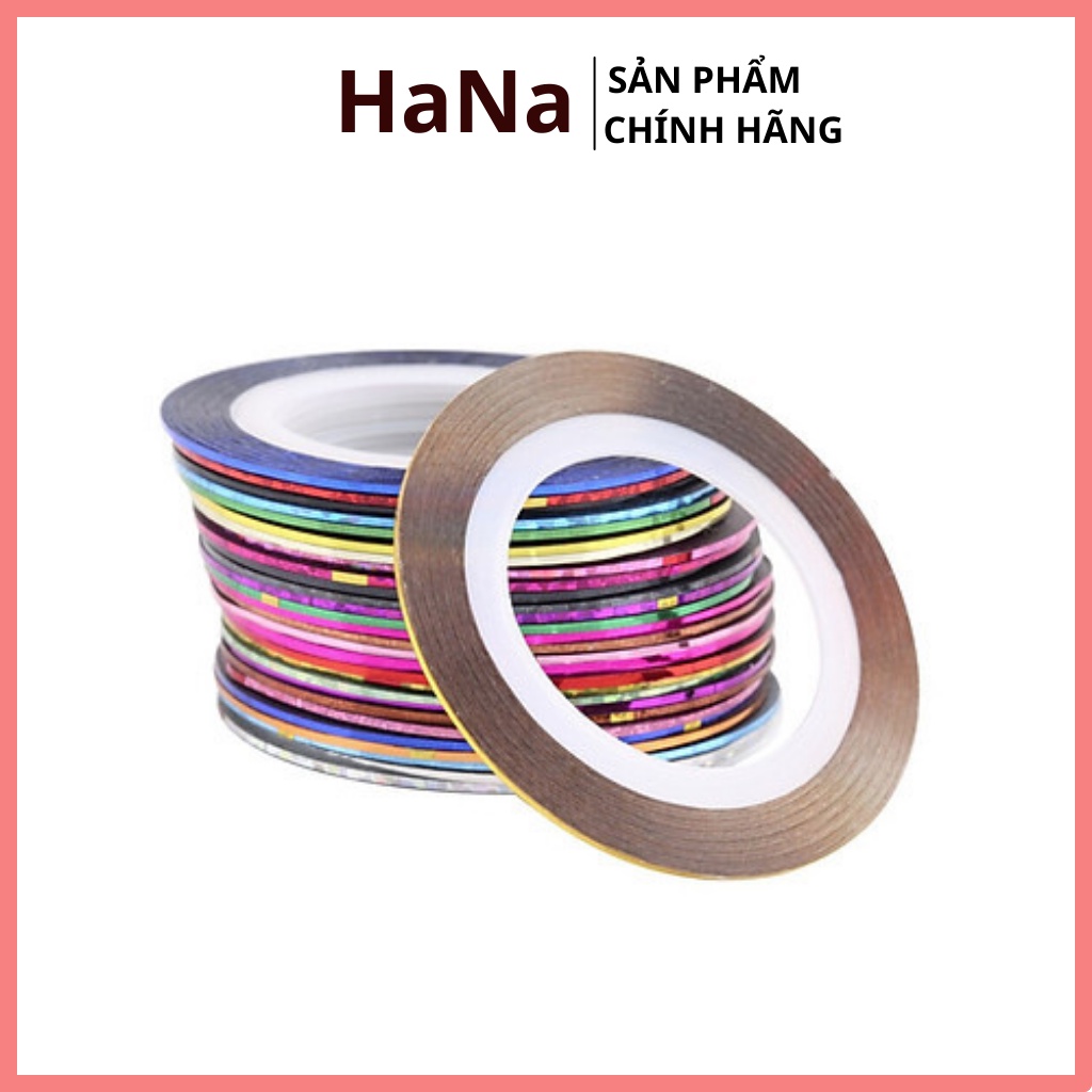 Cuộn dây băng dính dán móng - dây kim ngân, Dây Line 1 cuộn