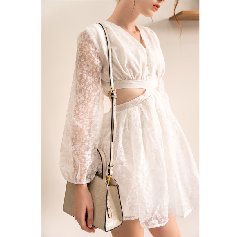 Túi quai xách Regina da thật Louis Castel 4 màu  SHLK137-140