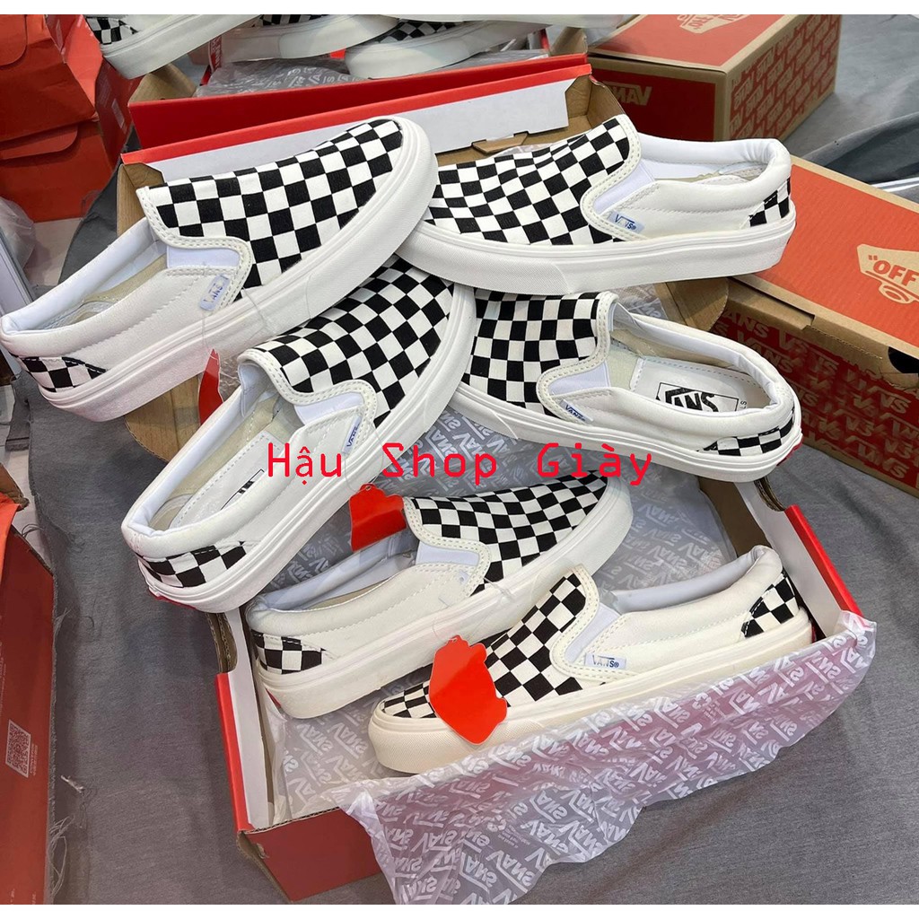 Giày VAN CARO Lười Trẻ Trung Nam Nữ Full Box Bill đang được yêu thích nhất