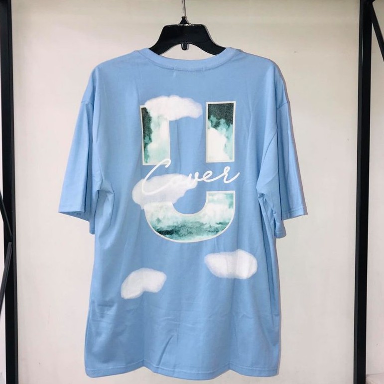 Áo thun cotton hình đám mây HOT nhất Freesize 68kg