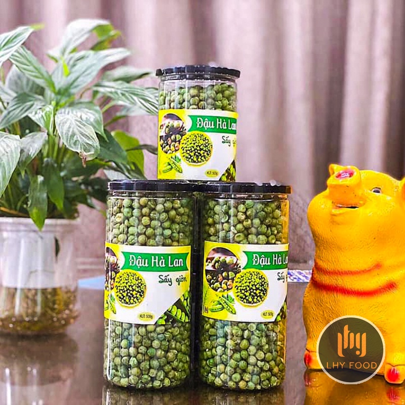 ĐẬU HÀ LAN RANG TỎI ỚT 500gam LHY FOOD