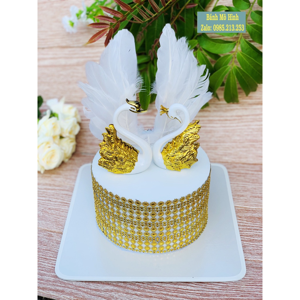 Mẫu bánh cưới mô hình, đạo cụ chụp hình studio, bánh trưng bày tủ, phụ kiện sinh nhật