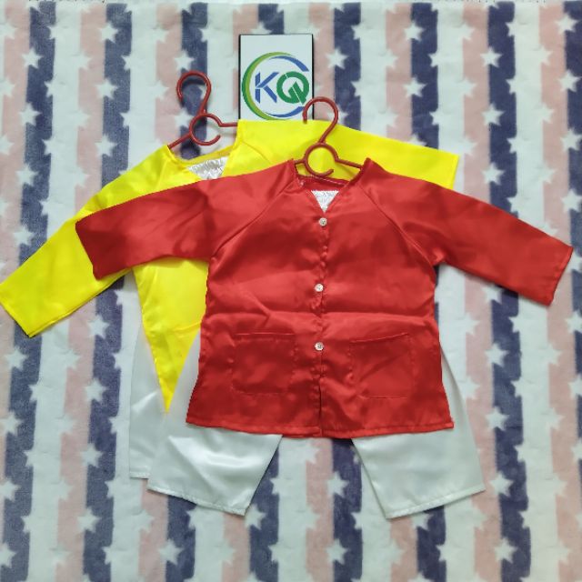 Bộ bà ba cho bé lụa satin