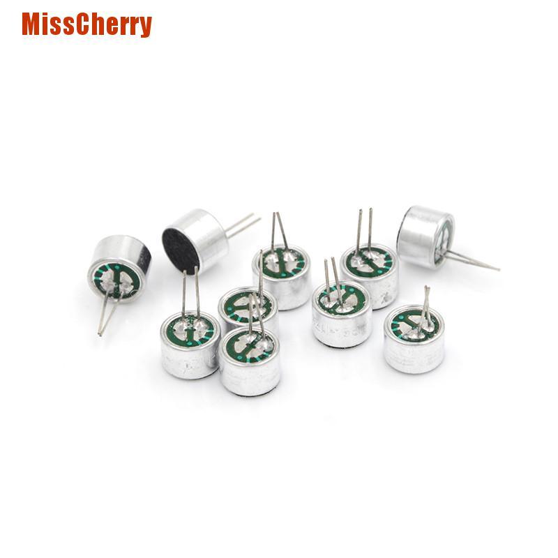 Bộ 10 Tụ Điện Mic 2-Pin Với