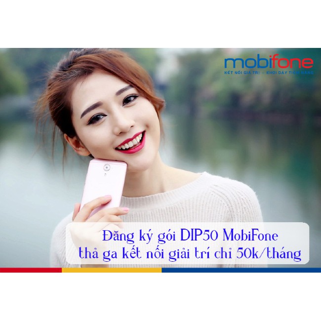 SIM 3G/4G MOBI FULL KHÔNG GIỚI HẠN DATA CHỈ 50K/THÁNG DÙNG ĐƯỢC THÊM NGHE GỌI NHẮN TIN