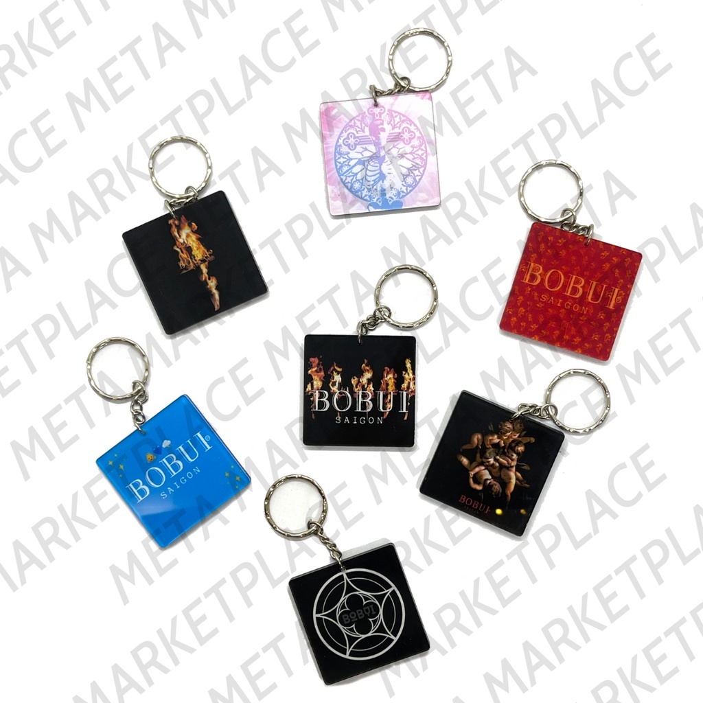 Móc khóa bobui treo balo túi xách mini siêu cute MK1