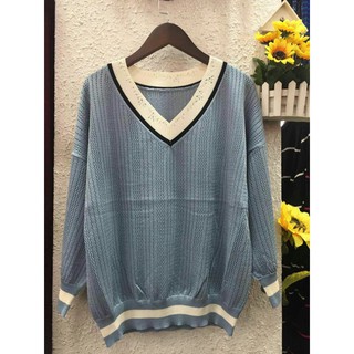 Áo Len Nữ.Áo Len Cổ Tim Dáng Rộng