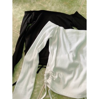 áo croptop trễ vai