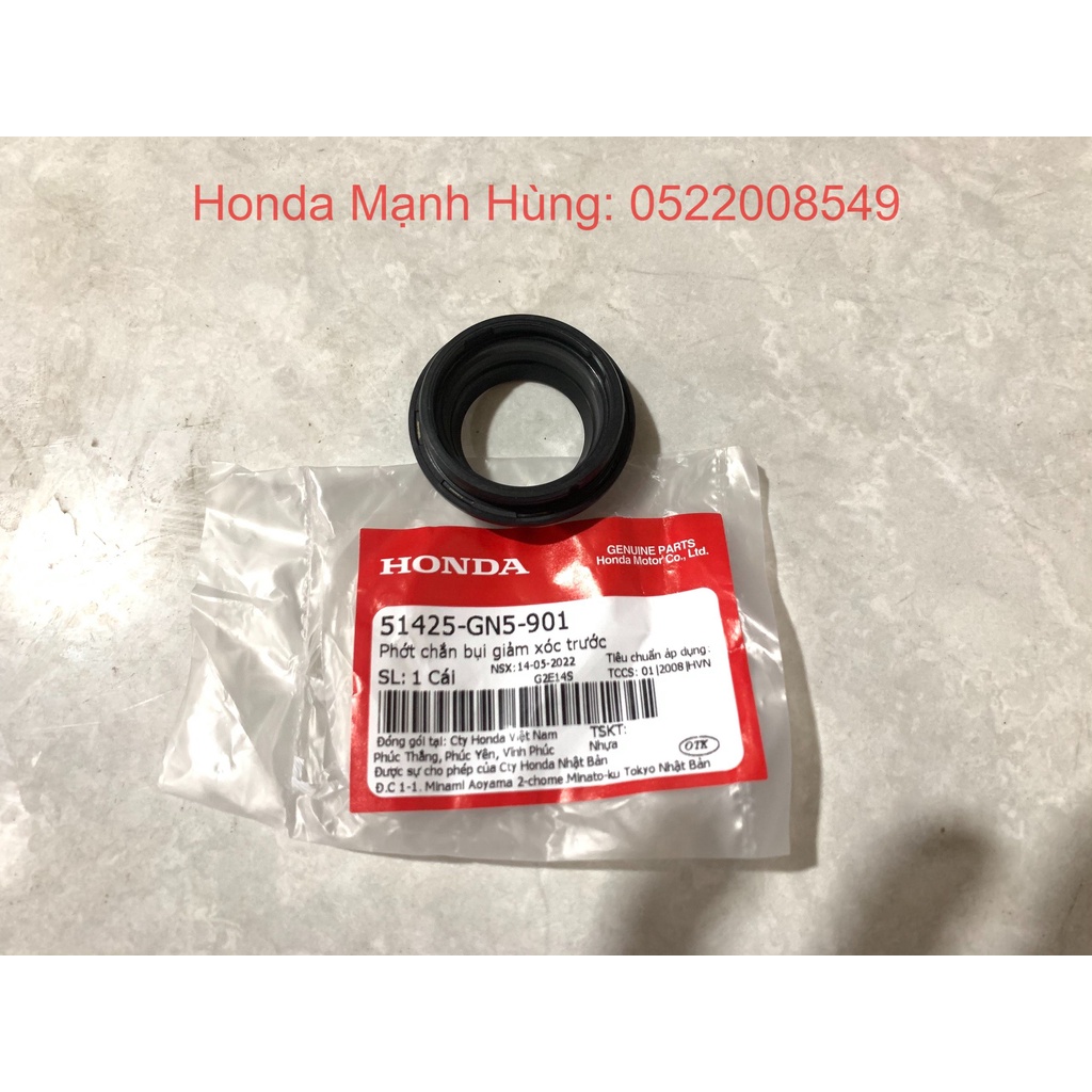 Phớt chắn bụi giảm xóc trước HONDA. 51425GN5901