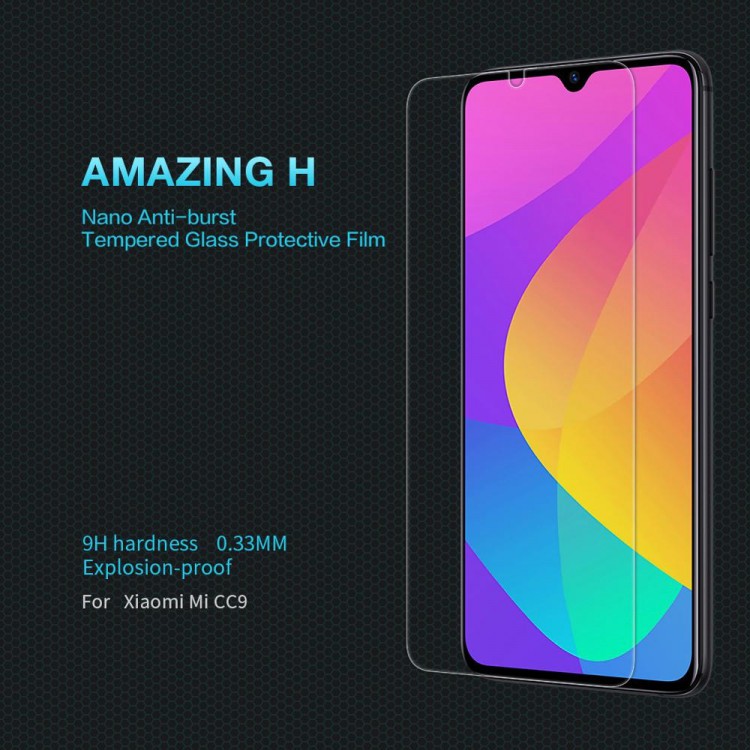 Kính cường lực Xiaomi Mi CC9 (Trong Suốt)