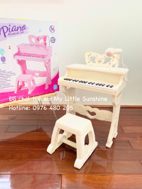 Đàn piano có micro cho bé (mẫu vuông)