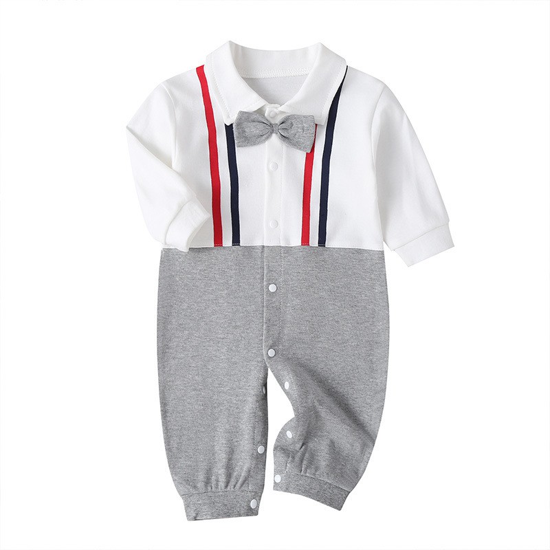 Body Công Tử Dài Tay Vải Cotton Mềm Mịn Co Giãn 4 Chiều Cho Bé 3-12kg