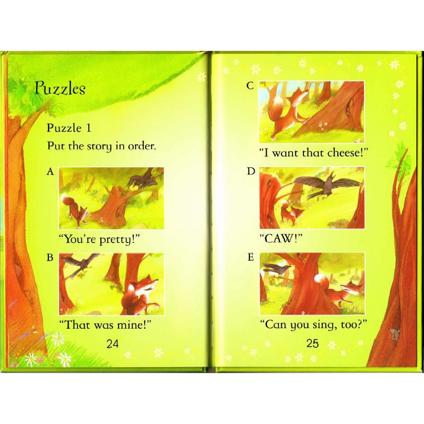 Sách tiếng anh cho bé có file nghe My First Reading Library Usborne (Bộ xanh) - Box set