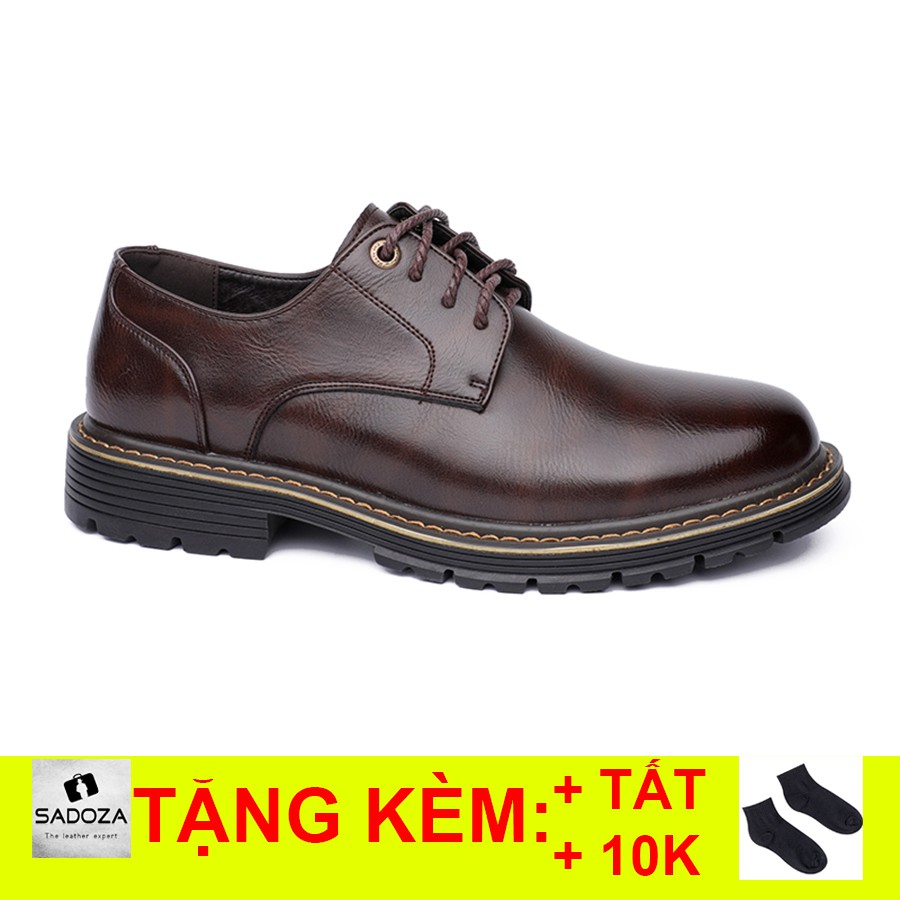 Giày Nam Công Sở - FREESHIP - Giầy Đốc Nam Buộc Dây Truyền Thống GNK21