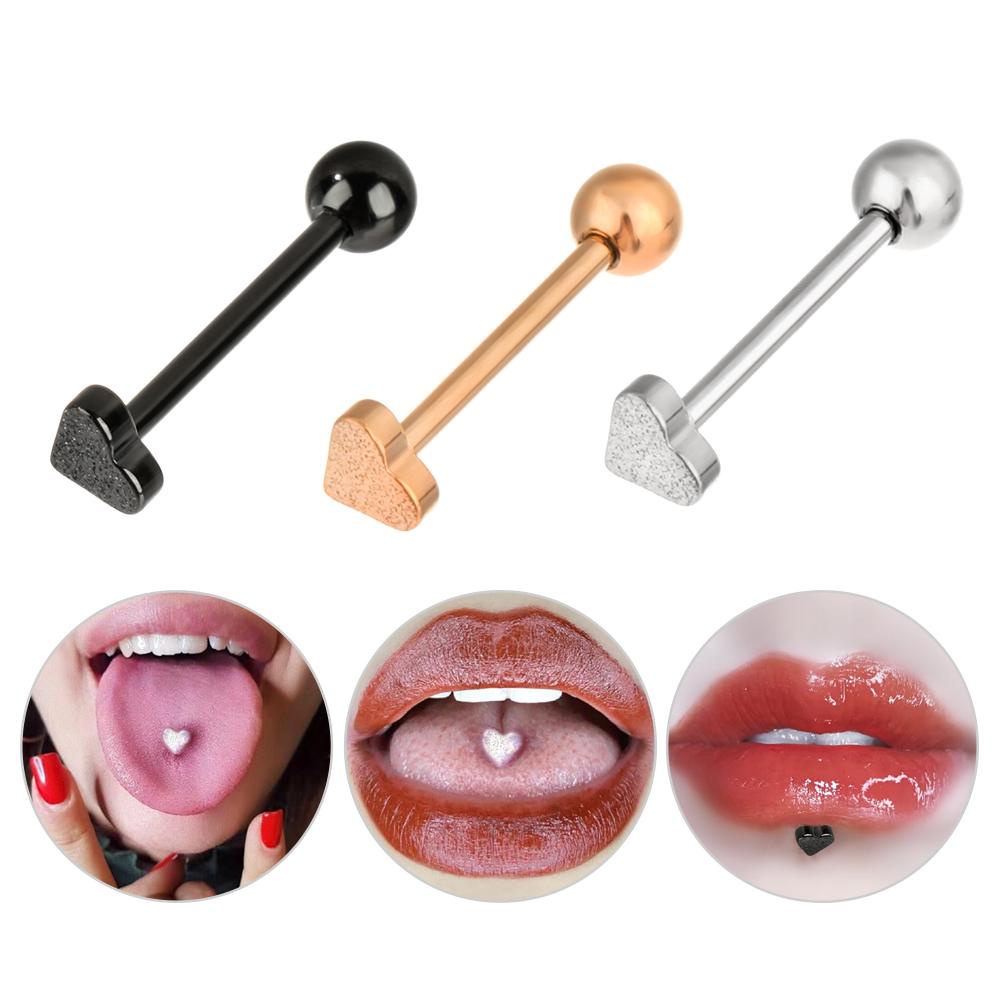 Khuyên Mũi Thép Không Gỉ Hình Trái Tim Thời Trang