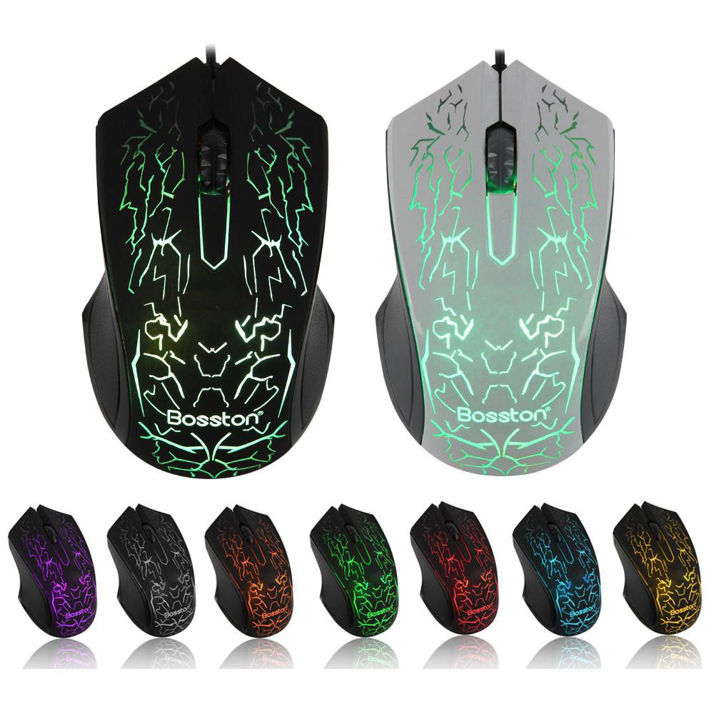 Mouse Bosston D608 LED 7 Màu