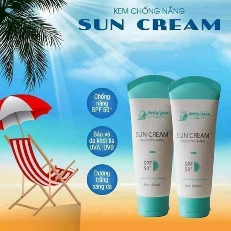 Kem chống nắng sun cream Quyên lara 100ml