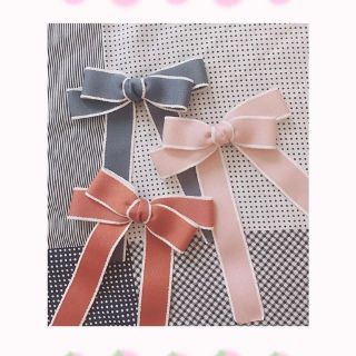 Cột tóc kẹp tóc nơ Valentine