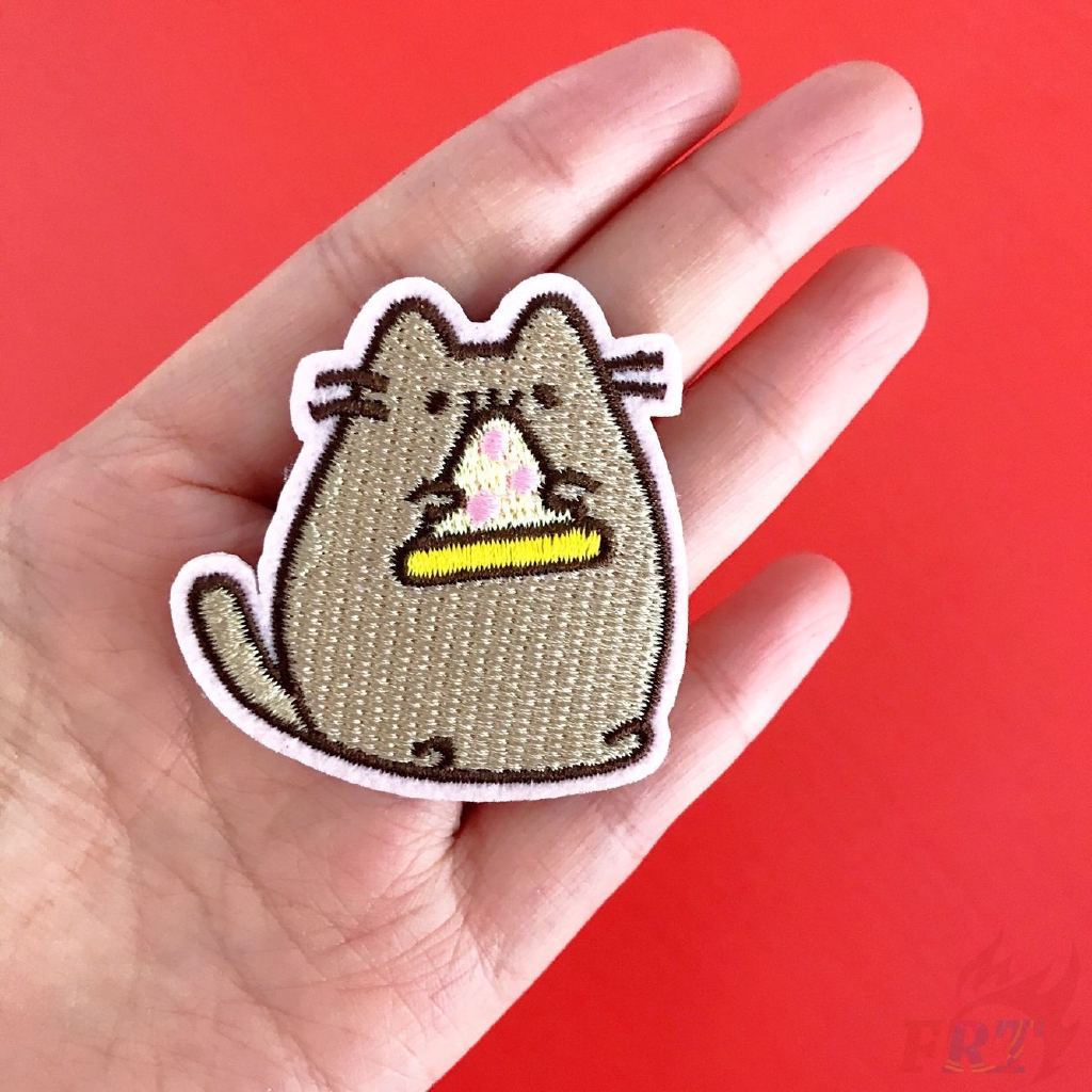 1 Sticker Ủi Thêu Hình Mèo Dễ Thương