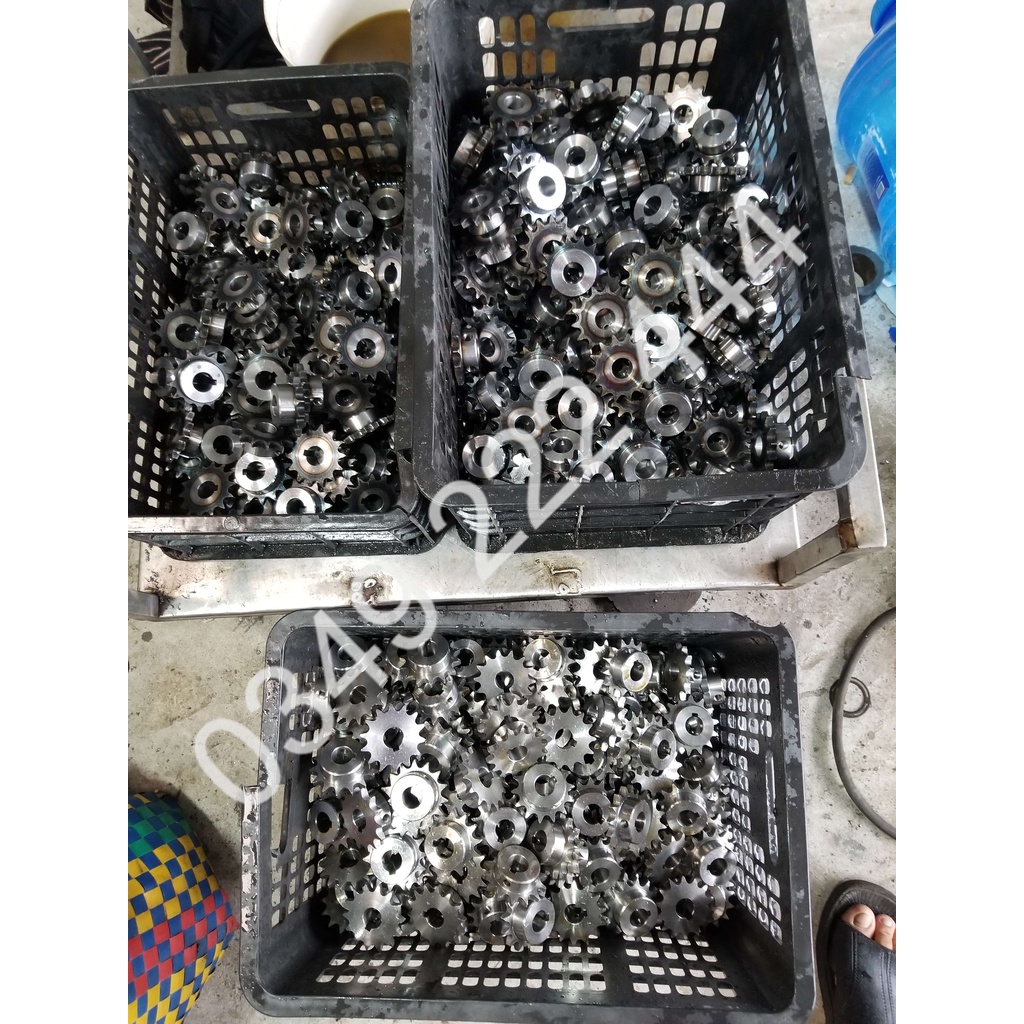 Nhông xích 40 tiêu chuẩn, bước xích 12.7mm. số răng Z14