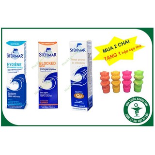 Dung dịch muối biển xịt mũi Sterimar Pháp 50ml