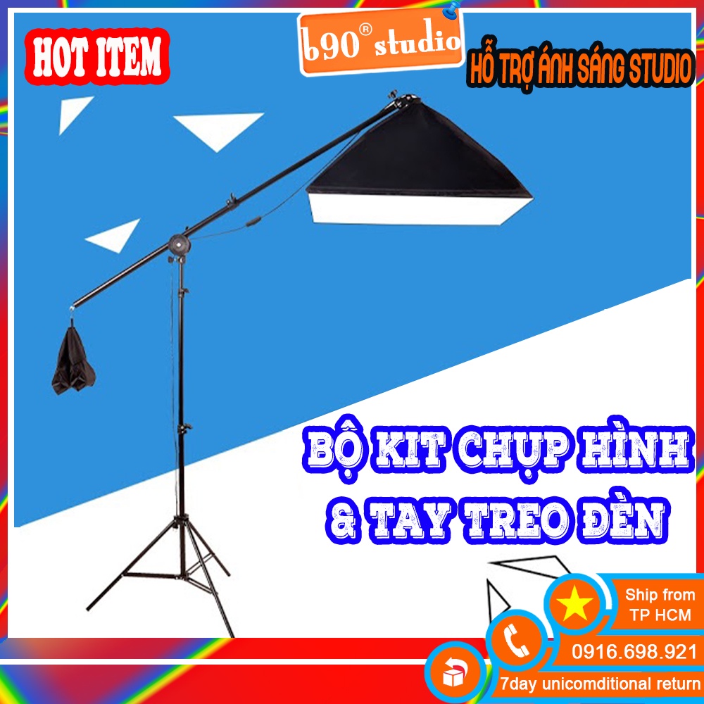 GIÁ SỈ  Tay Treo Đèn Softbox Chụp Ảnh Chuyên Nghiệp Studio